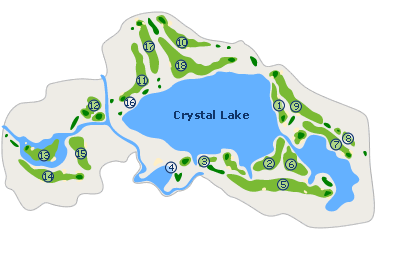 Loch Palm Golf Club course map