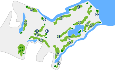 Mission Hills Phuket Course map
